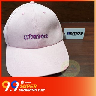 หมวก สีชมพู ATMOS X BNK48 "SPORTS DAY" ของแท้หิ้วเอง มีของพร้อมส่ง เก็บเงินปลายทางได้