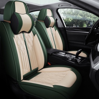 [Easternauto] เบาะนั่งรถยนต์ 2022 หนังใหม่ Four Seasons Universal Full Surrounding Fiber Leather Seat Cover