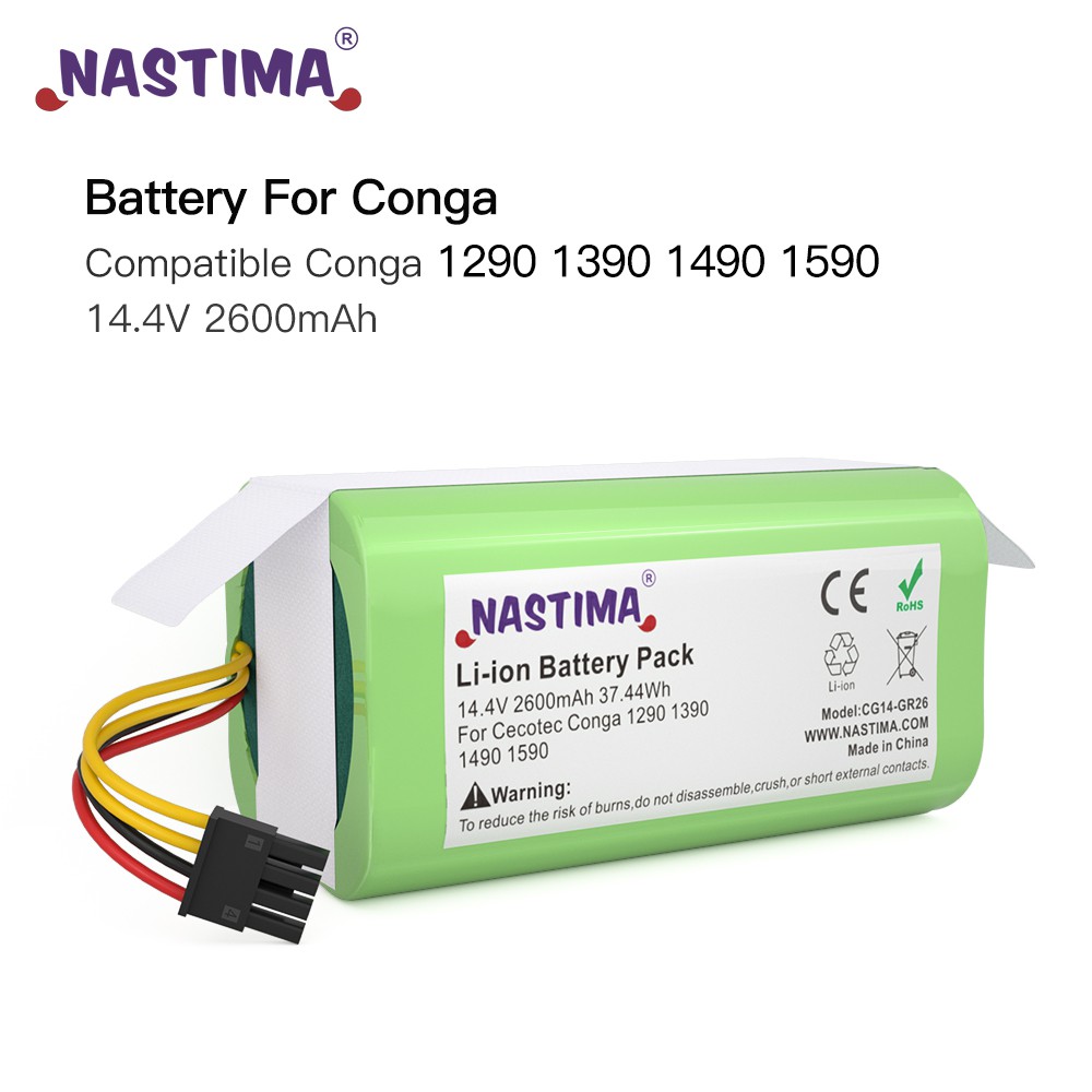 Vhbw Batterie remplacement pour Cecotec CONG1002 pour robot