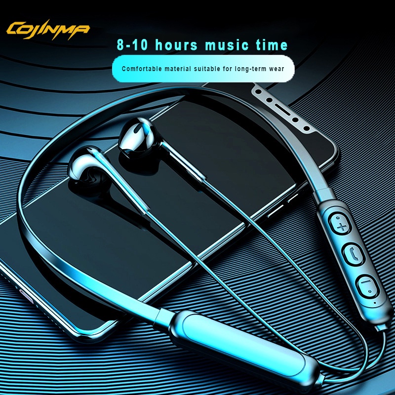 Itikungl Bass หูฟังสปอร์ตพร้อมไมโครโฟนบลูทูธ 5.1 หูฟังไร้สายน้ําหนักเบาสําหรับวิ่งออกกําลังกายยิม
