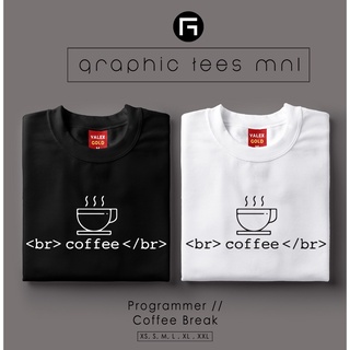 Tee กราฟิก Tees MNL GTM โปรแกรมเมอร์กาแฟเสื้อที่กําหนดเองเสื้อยืด Unisex สําหรับผู้หญิงและผู้ชาย ?:2