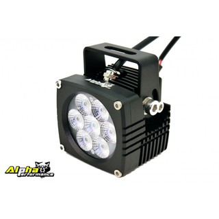 ไฟสปอร์ตไลท์ Alpha 7x5Watt Flood6AALPLWLS71FL-BLK ดำ