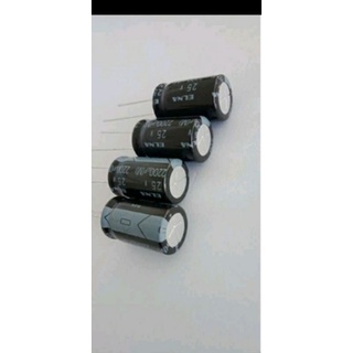 CAPACITOR 1000UF100V ELNAสีดำ 105C ขาตัดสั้นจากโรงงาน ขนาด 18x40mm แท้-ใหม่คาปาซิเตอร์คุณภาพ