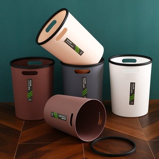 ถังขยะ ถังขยะพลาสติก ทำจากวัสดุ PP ที่ใส่ขยะ ทนทาน มีให้เลือก4 สี 2ขนาด trash can