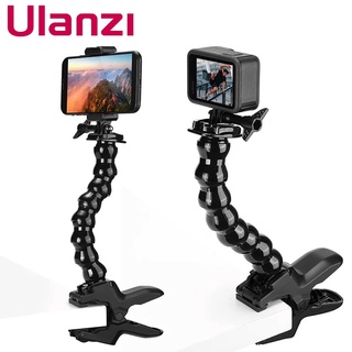 Ulanzi เมาท์ขาตั้งโทรศัพท์มือถือ MP-4 สําหรับกล้องสมาร์ทโฟน GoPro HERO Insta360 ONE DJI OSMO ACTION