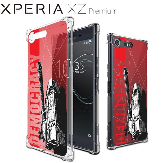 เคส สำหรับ Sony Xperia XZ Premium War Series 3D Anti-Shock Protection TPU Case [WA002]