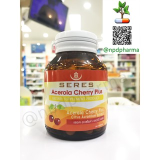 Seres Acerola Cherry Plus เซเรส อะเซโรล่า เชอร์รี่ พลัส VitaminC วิตามินซี #30s