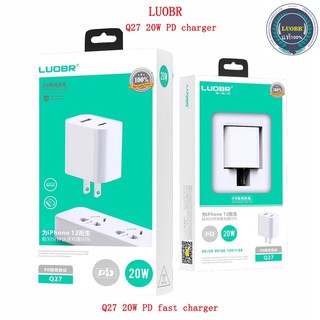 ❤️ราคาส่ง❤️ LUOBR รุ่น Q11 หัวชาร์จ Quick Charge PD+QC3.0 18W PD Power Adapter  มีราคา ยกโหล