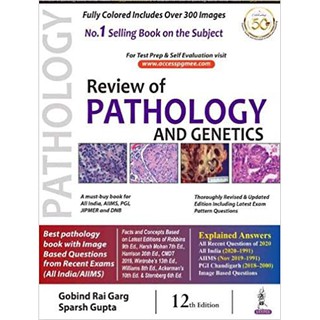 Review of Pathology and Genetics , 12ed - ISBN : 9789389776829