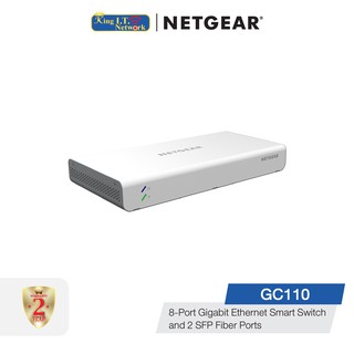 NETGEAR (GC110) 10-Port Gigabit Ethernet Insight Managed Smart Cloud Switch with 2 x 1G SFP