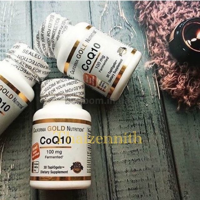 ♦️Co Q10 ,California Gold Nutrition 100 mg. 120 Softgels (พร้อมส่ง)