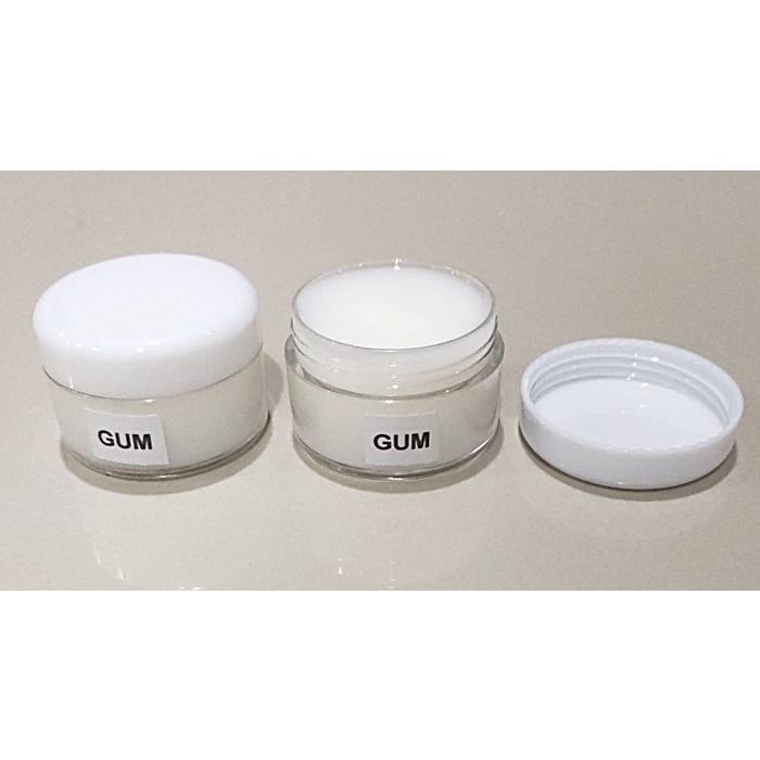 Gum ขัดขอบเก็บขนหนัง 1 กระปุก (มีให้เลือก 25 กรัม, 90 กรัม) น้ำยาครีมขัดขอบหนังฟอกฝาด ให้เรียบ ลื่น เงางาม สวยงามมาก - รูปที่ 2