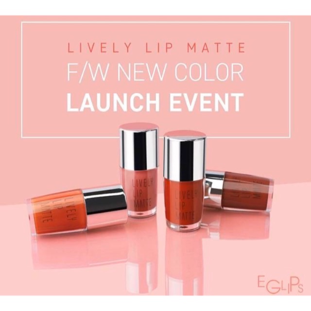 [พร้อมส่ง] Eglips lively matte lip