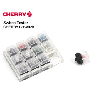 Switch tester คีย์บอร์ดตัวอย่างสําหรับ Cherry Mx /Gateron /Kailh with Box Switches แถมที่ดึงทุกชิ้น