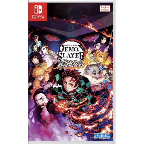 มือ2) Demon Slayer Nintendo switch (Kimetsu no Yaiba) The Hinokami