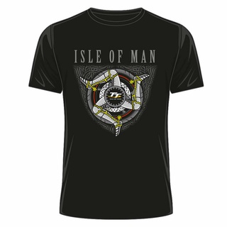 เสื้อยืด พิมพ์ลาย Isle of Man TShirtB สําหรับผู้ชาย