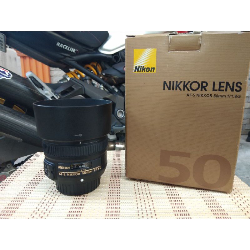 เลนส์กล้อง Nikon 50 mm. 1.8 G มือสอง