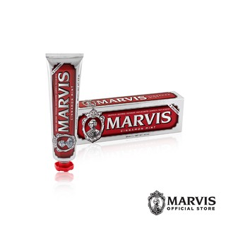 ยาสีฟันมาร์วิสชินนาม่อน มินต์ / Marvis Cinnamon Mint 85 ml.