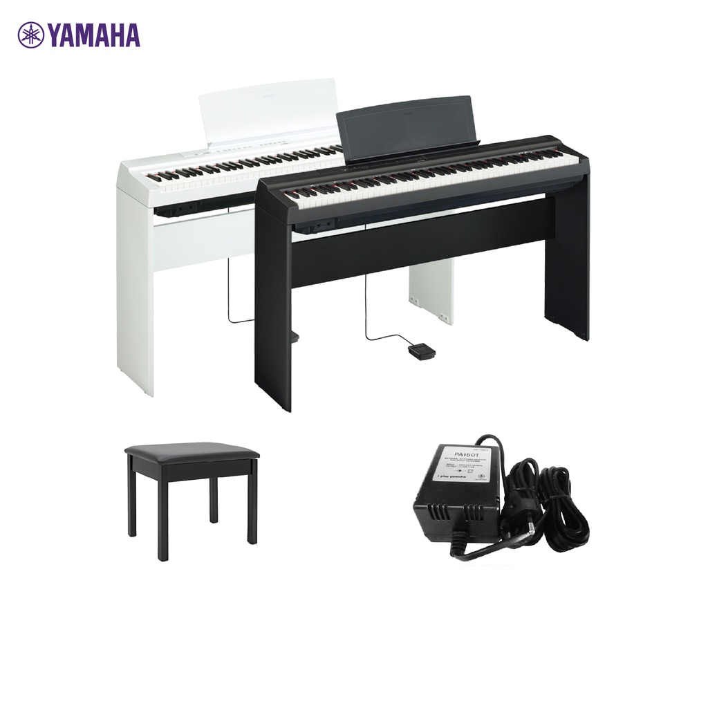 YAMAHA P-125B Digital Piano + Stand เปียโนไฟฟ้ายามาฮ่า รุ่น P-125B พร้อมขาตั้ง
