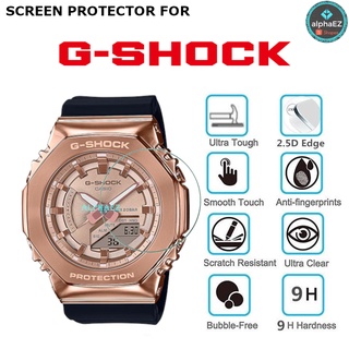 Casio G-Shock GM-S2100PG-1A Royal Oak TMJ 9H ฝาครอบป้องกันหน้าจอนาฬิกา GMS2100 กระจกนิรภัย ป้องกันรอยขีดข่วน