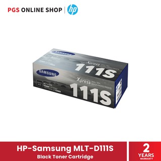 HP-Samsung MLT-D111S Black Toner Cartridge (ตลับหมึกโทนเนอร์สีดำของแท้) สินค้ารับประกัน 2 ปี