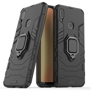 เคส Vivo Y91 Y95 Y91i เคสโทรศัพท์แม่เหล็กกันกระแทกเคสแข็ง Hybrid Armor Shockproof Magnetic Ring Shockproof Case Stand