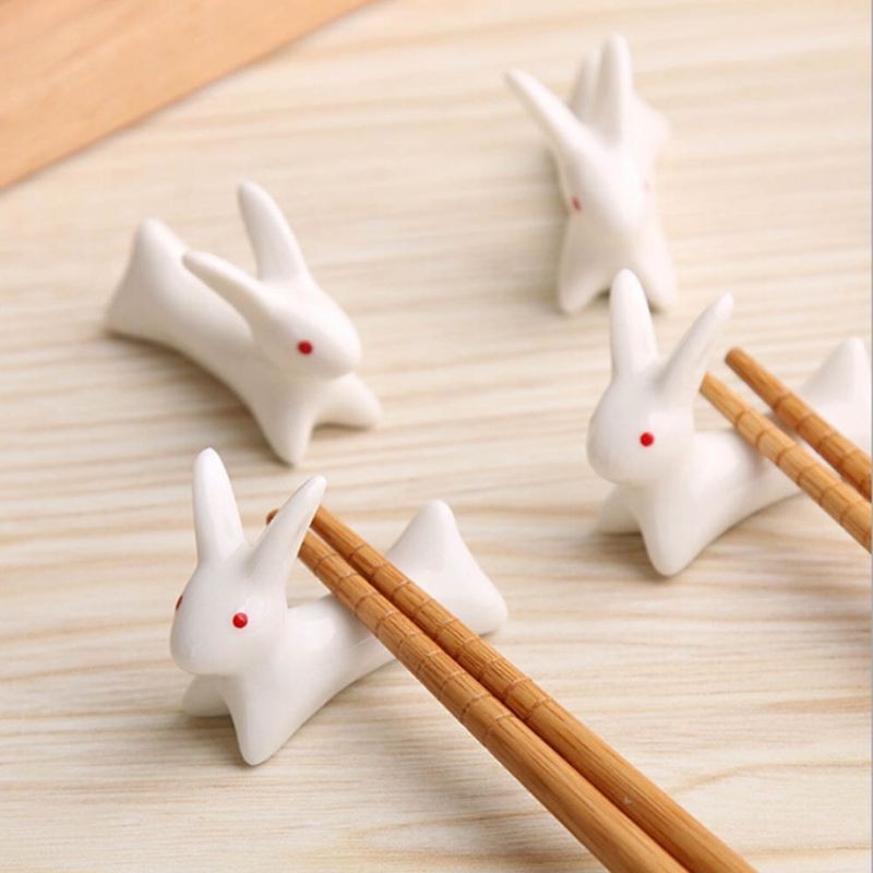 พร้อมส่ง ที่วางตะเกียบเซรามิกสไตล์ญี่ปุ่น น่ารัก