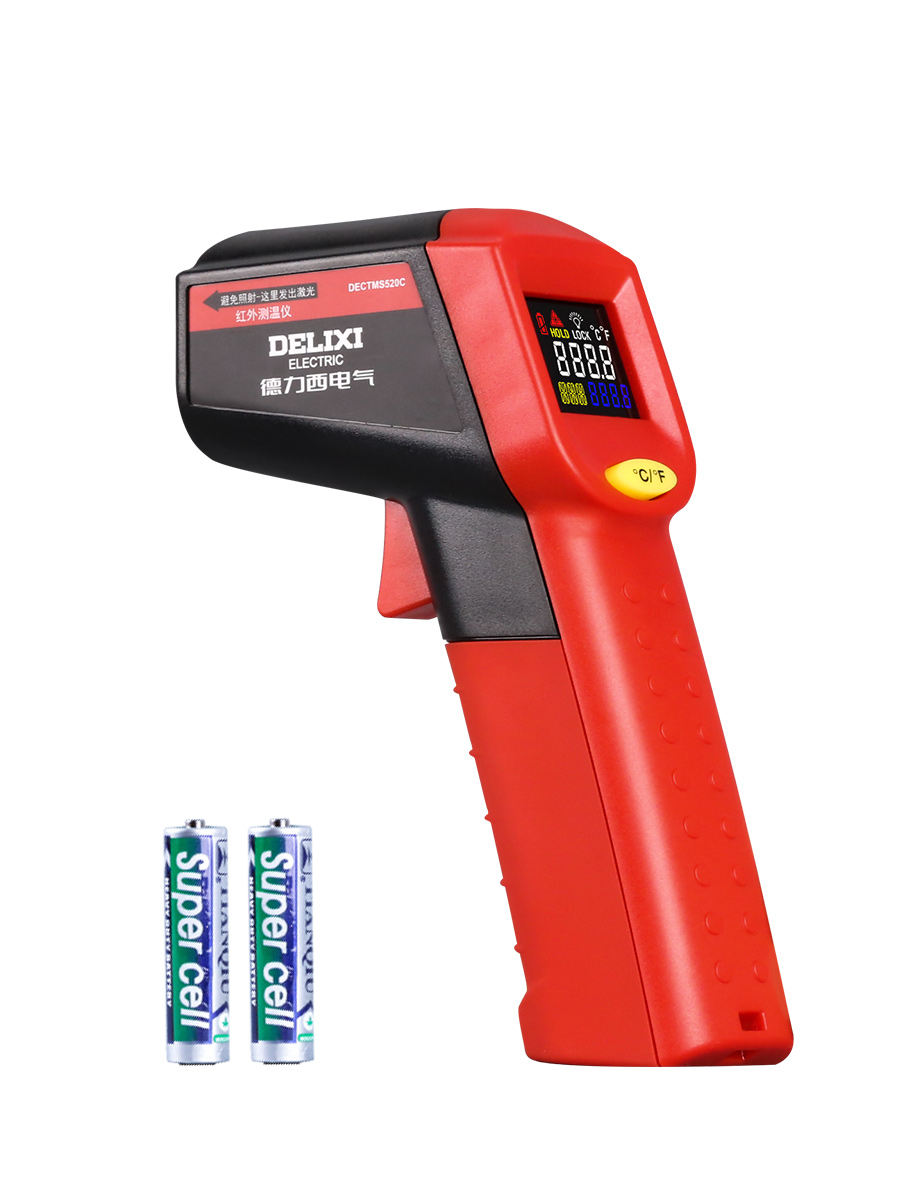 เทอร์โมมิเตอร์Delixi Electric Infrared Thermometer HighPrecision