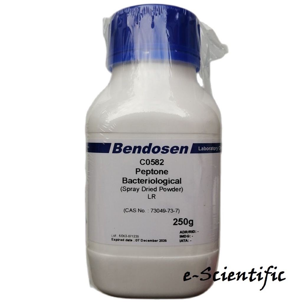 Peptone Bacterlogical LR (Extraction from Bovine) 250g, KENDOSEN