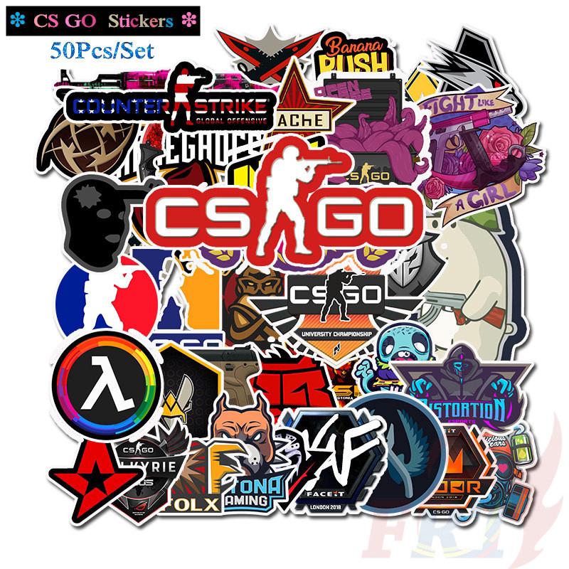 ❉ CS GO Series 01 สติ๊กเกอร์ ❉ 50Pcs/Set Games DIY Fashion Waterproof Decals Doodle สติ๊กเกอร์