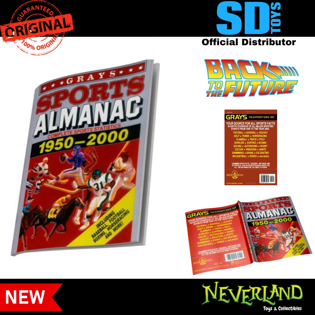 (SD Toys) Back to the Future Sports Almanac Notebook