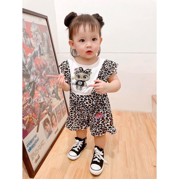 OWL3 ROMPER CUTE OWLS SET