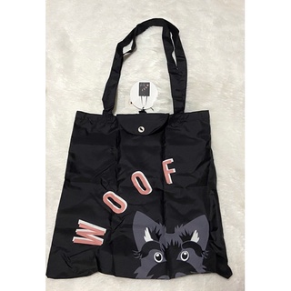 กระเป๋าผ้าพับได้ Radley Black Woof