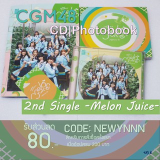 [2nd Single] CGM48 "Melon Juice" CD/Photobook[ไม่มีบัตรจับมือ]