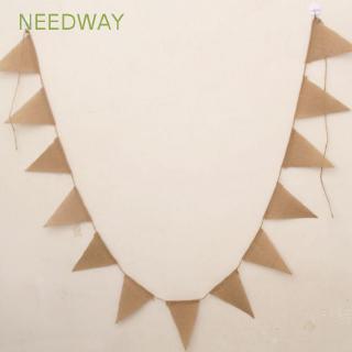 NEEDWAY ธงร้อยเชือก สำหรับประดับงานแต่งงาน