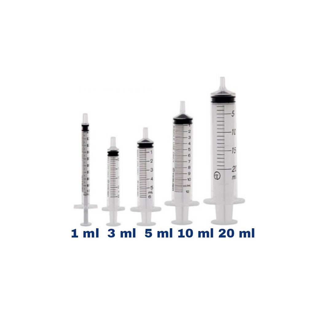 Nipro กระบอกฉีดยา ไซลิงค์ Syringe ขนาด 1, 3 , 5 , 10 , 20 ML พลาสติก