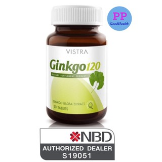 VISTRA GINKGO 120 MG. 30 TAB