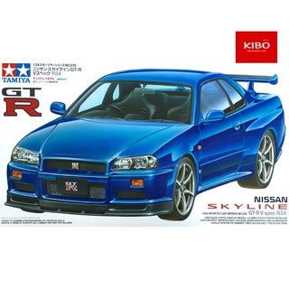 โมเดลรถทามิย่า TA24210 1/24 Nissan Skyline GT-R R34 V-spec 1/24