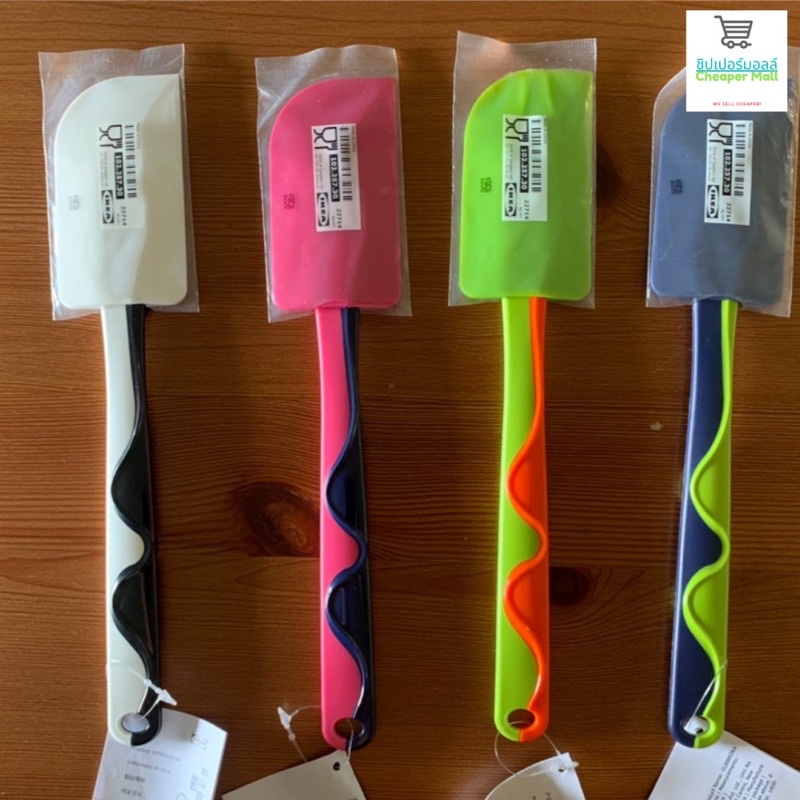 Cheaper Mall{พร้อมส่ง+แท้💯%} ไม้พายซิลิโคน GUBBRÖRA กุบเบรียร่า ที่ปาดเค้กซิลิโคน ไม้พาย แปรงทาเนย แปรงทาซอส ikea อิเกีย