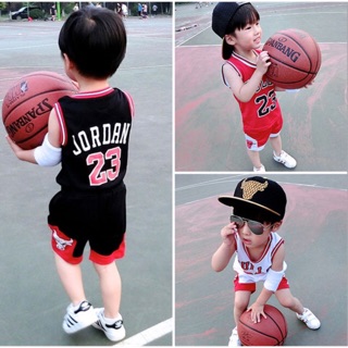 ชุดกีฬาบาสเกตบอล BULLS 23