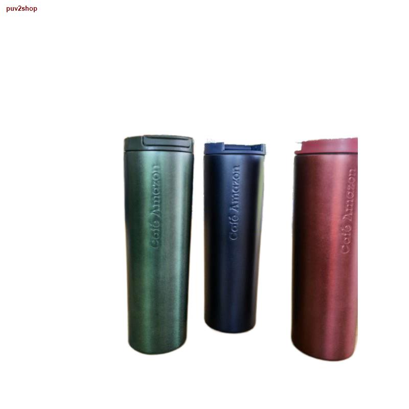 จัดส่งตรงจุด﹍◄■แก้วสแตนเลสอเมซอน Cafe Amazon ฝายกดื่ม 2021