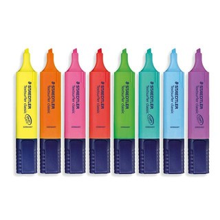 STAEDTLER HIGHLIGHTER Textsurfer Classic ปากกาเน้นข้อความ สเตทเลอร์ ชุด 8 สี (8-Colors Set)