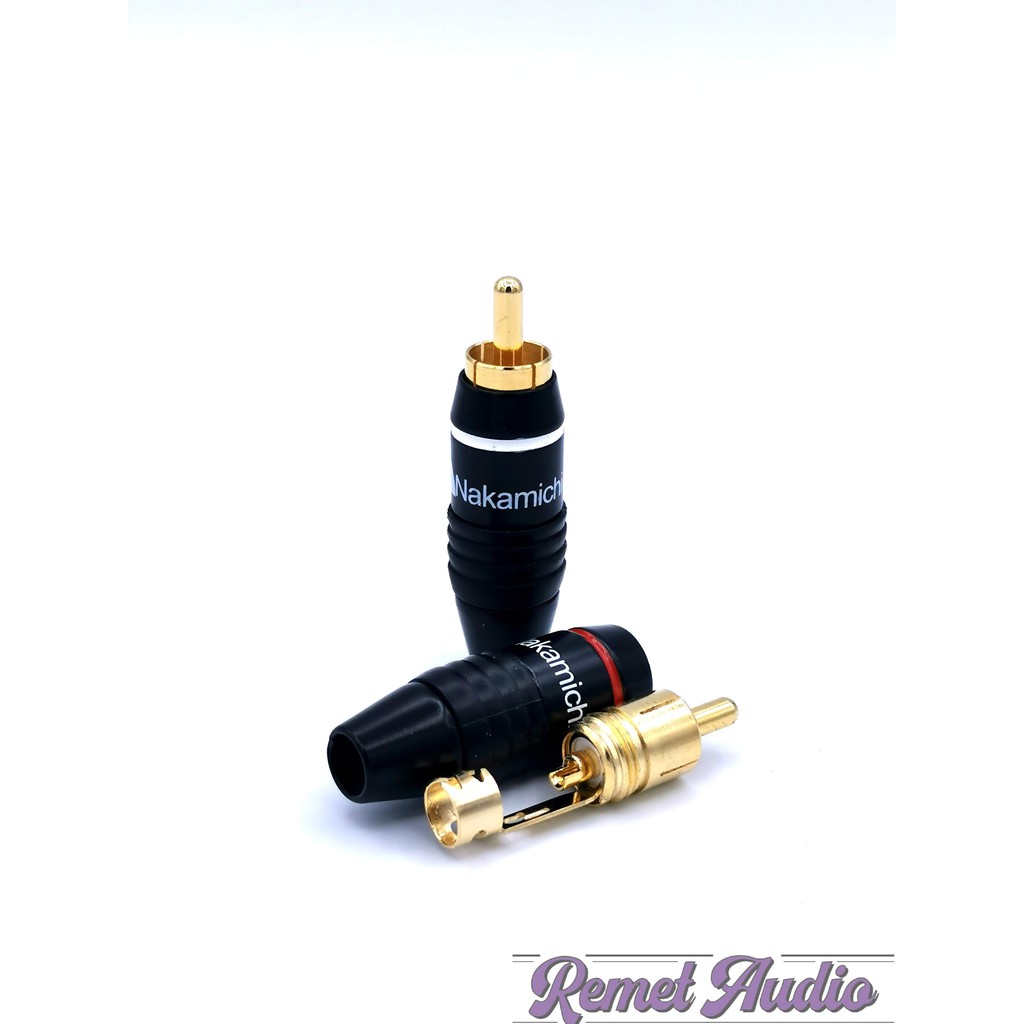 หัว RCA Nakamichi ขนาด 6mm (4ตัว)