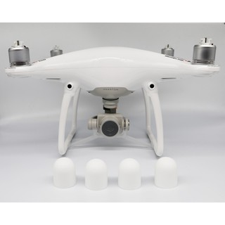 ซิลิโคนครอบมอเตอร์ Phantom 4 สีขาว 4 ชิ้น