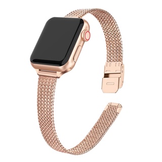 สายนาฬิกาข้อมือ โลหะสเตนเลส สําหรับ Watch 7 6 SE 5 4 3 2 1 38 มม. 40 มม. 41 45 มม. iwatch 42 มม. 44 มม.