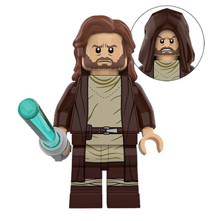 Obi-wan Kenobi MinifiguresJedi Master Lightsaber บล็อคตัวต่อ ของเล่นสําหรับเด็ก