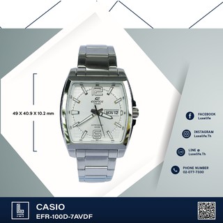 นาฬิกาข้อมือ Casio  รุ่น EFR-100D-7AVDF Edifice- Chronograph