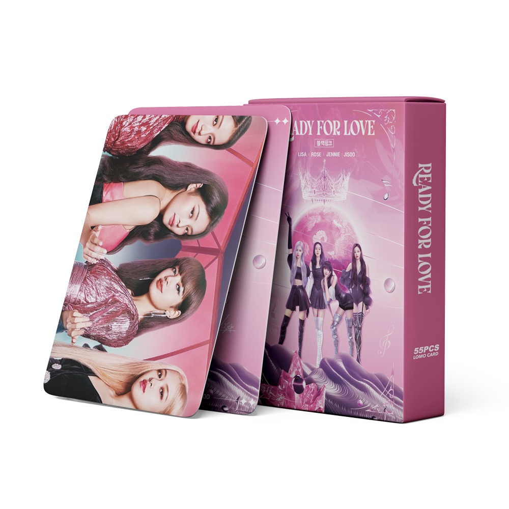 Blackpink Album Born Pink Photocard Black Pinkready For Love2022