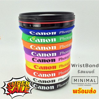 WristBand ริสแบนด์ Canon Nikon ใส่แขนก็ได้ ใส่เลนส์ก็ดี ราคาถูกที่สุด