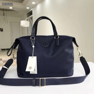 🍒แท้💯Tory Burch Lady’s New nylon fabric leather handbag